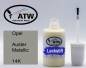 Preview: Opel, Auster Metallic, 14K: 20ml Lackstift, von ATW Autoteile West.